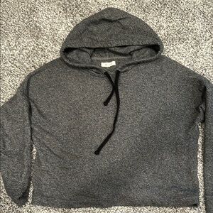 Madewell Gray Hoodie Sweatshirt